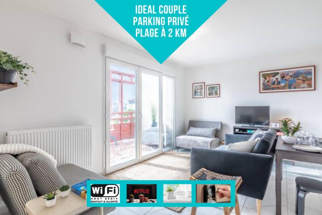 Confort-Appartement Le Maia Anglet Exterior photo